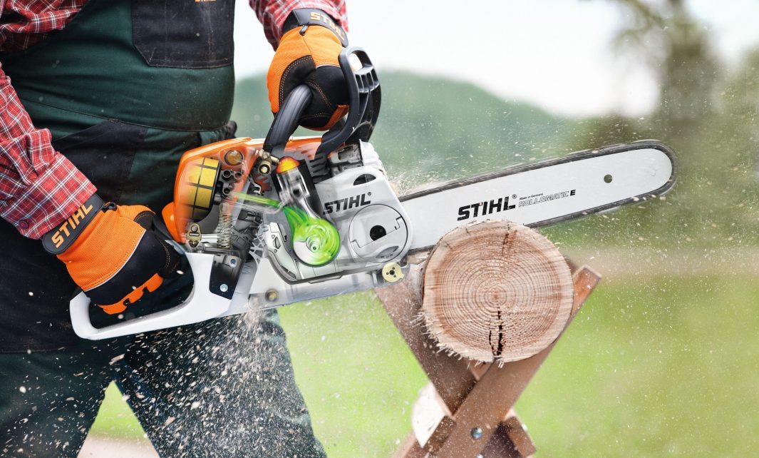 STIHL MS 251 Benzin-Motorsäge | .325″ RM3 Pro Schneidgarnitur 40 cm – Produktansicht 4