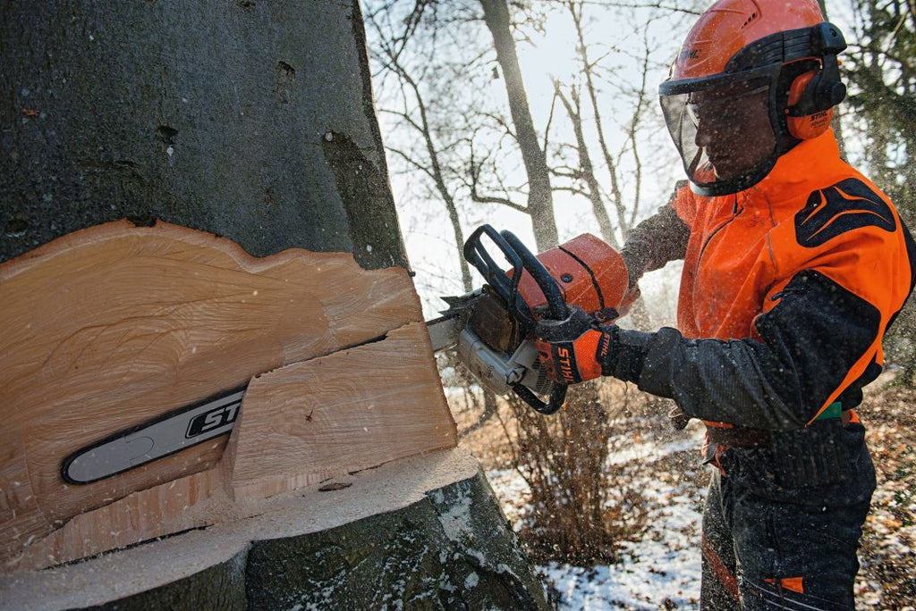 STIHL MS 661 C-M W Benzin-Motorsäge | 3/8″ Hexa Schneidgarnitur 63 cm – Produktansicht 2