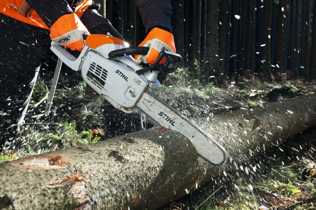STIHL MS 201 C-M Benzin-Motorsäge | 3/8″ PS Schneidgarnitur 30 cm – Produktansicht 4