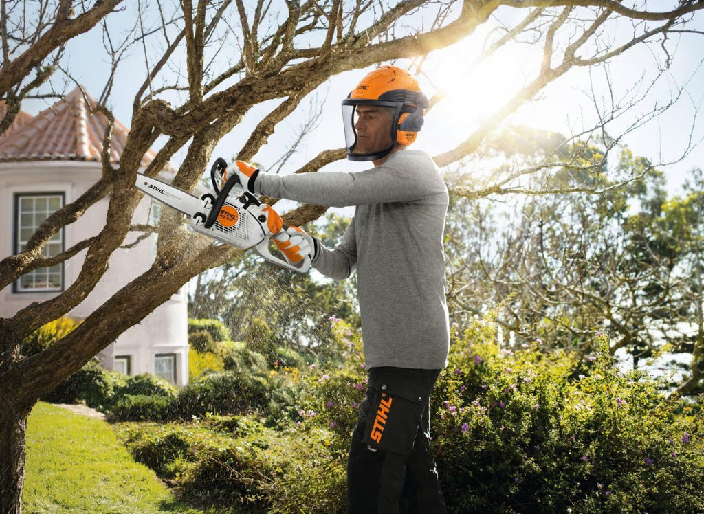 STIHL MS 151 C-E Benzin-Motorsäge | 1/4″ PM3 Schneidgarnitur 25 cm – Produktansicht 3